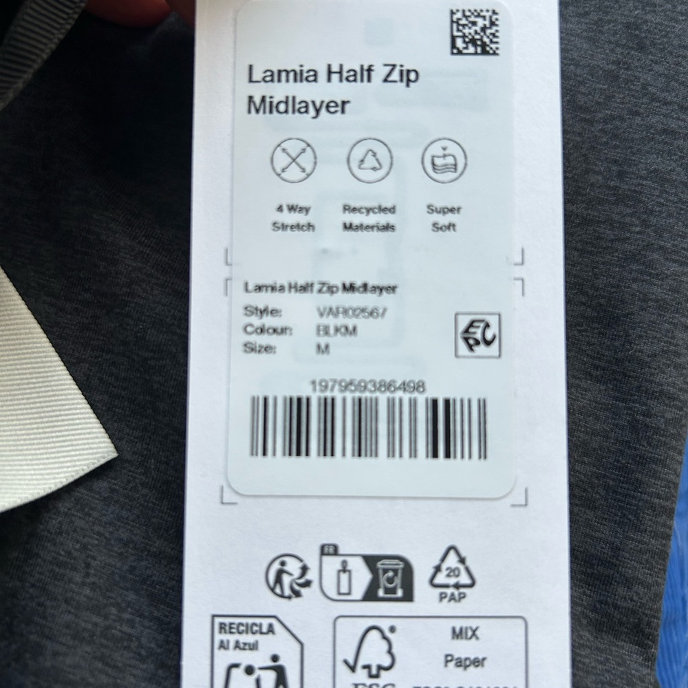 Varley Lamia half-zip sweat - Picture 9 of 10